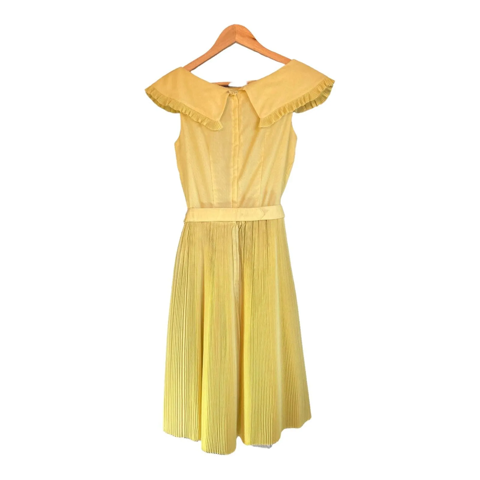 GiGi Young Yellow Sleeveless Dress UK Size 8.