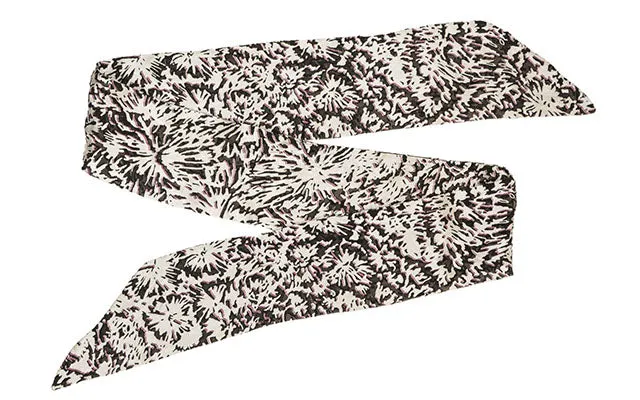 Hair / Neck Tie - Tropical Silk Collection