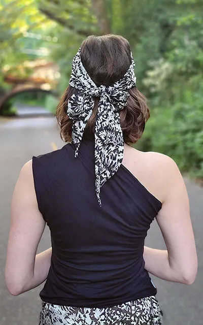 Hair / Neck Tie - Tropical Silk Collection