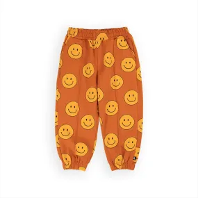 Happy Face Yellow Joggers