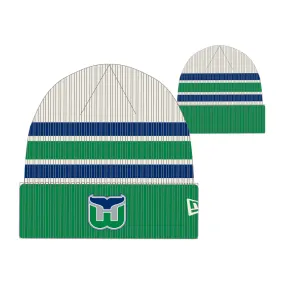 Hartford Whalers NHL New Era Men's Vintage Beanie Knit Hat