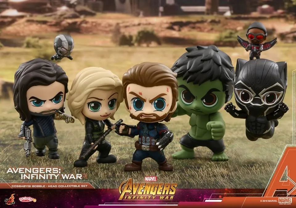 Hot Toys - COSB450- Avengers: Infinity War - Cosbaby (S) Bobble-Head Collectible Set