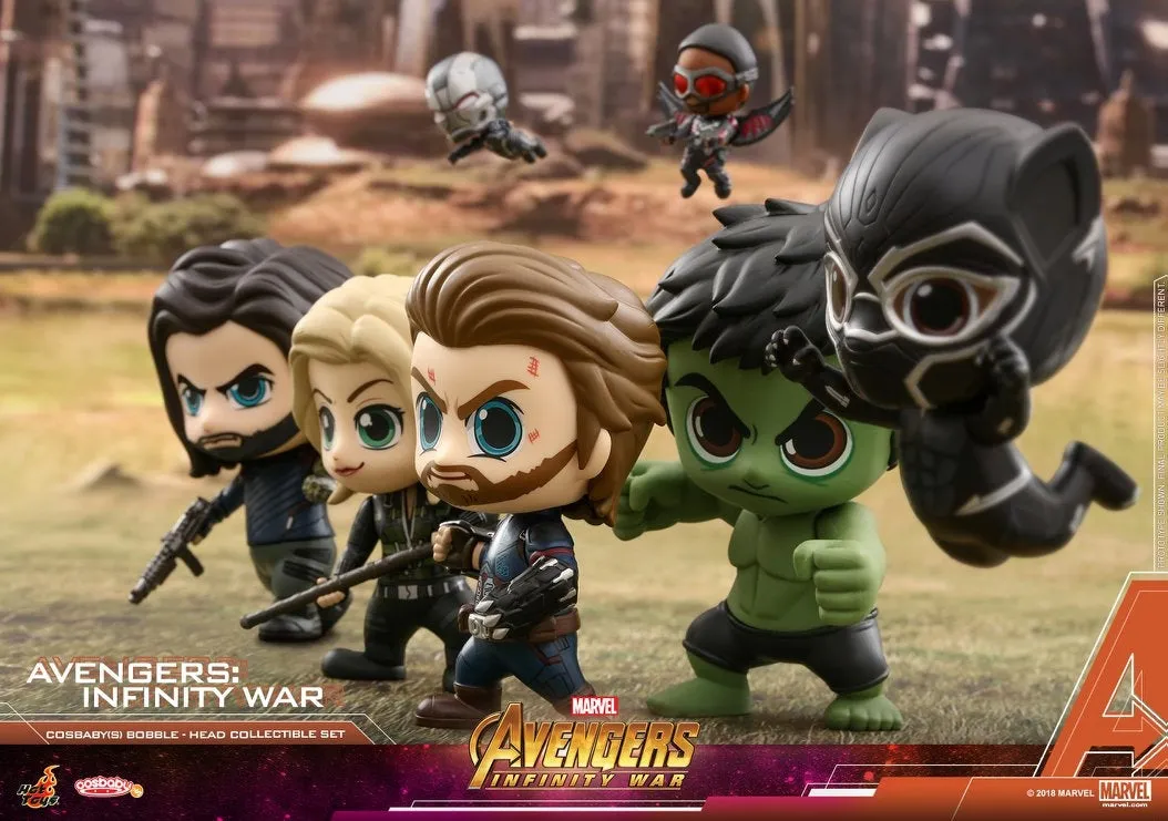 Hot Toys - COSB450- Avengers: Infinity War - Cosbaby (S) Bobble-Head Collectible Set