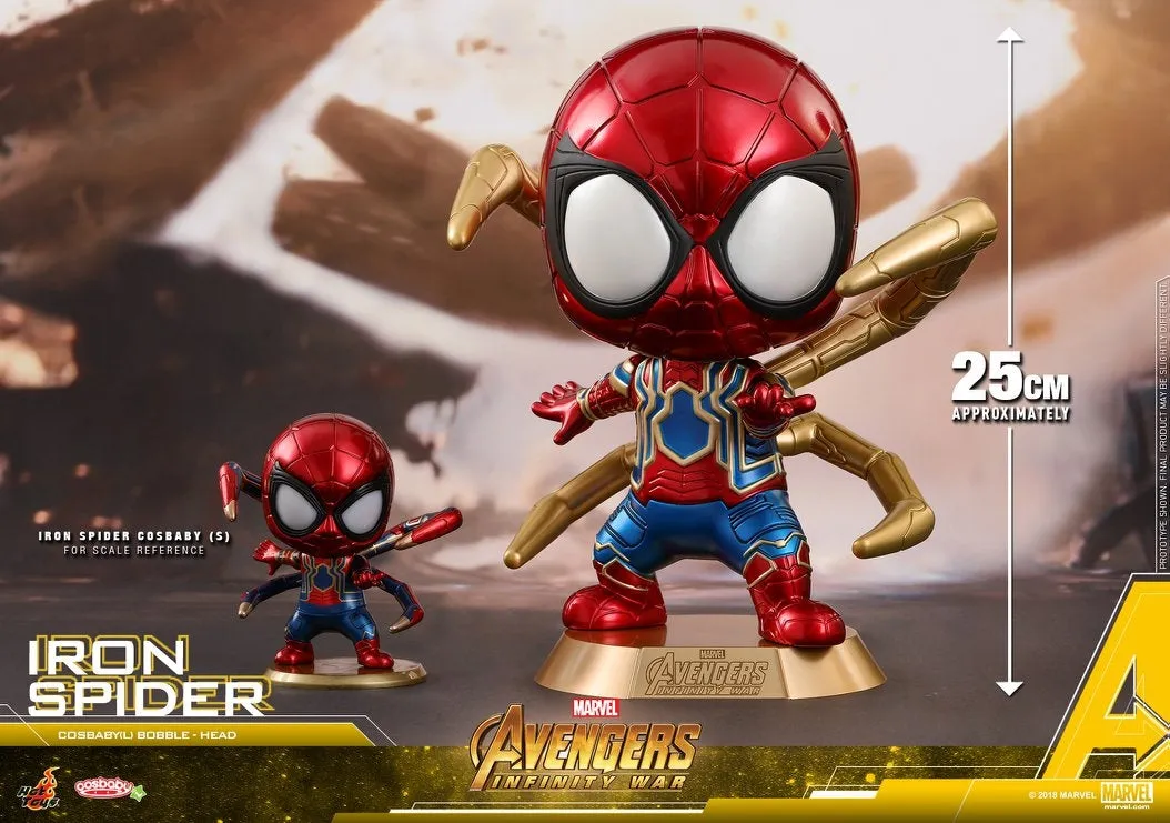 Hot Toys - COSB459 - Avengers: Infinity War - Iron Spider Cosbaby (L) Bobble-Head