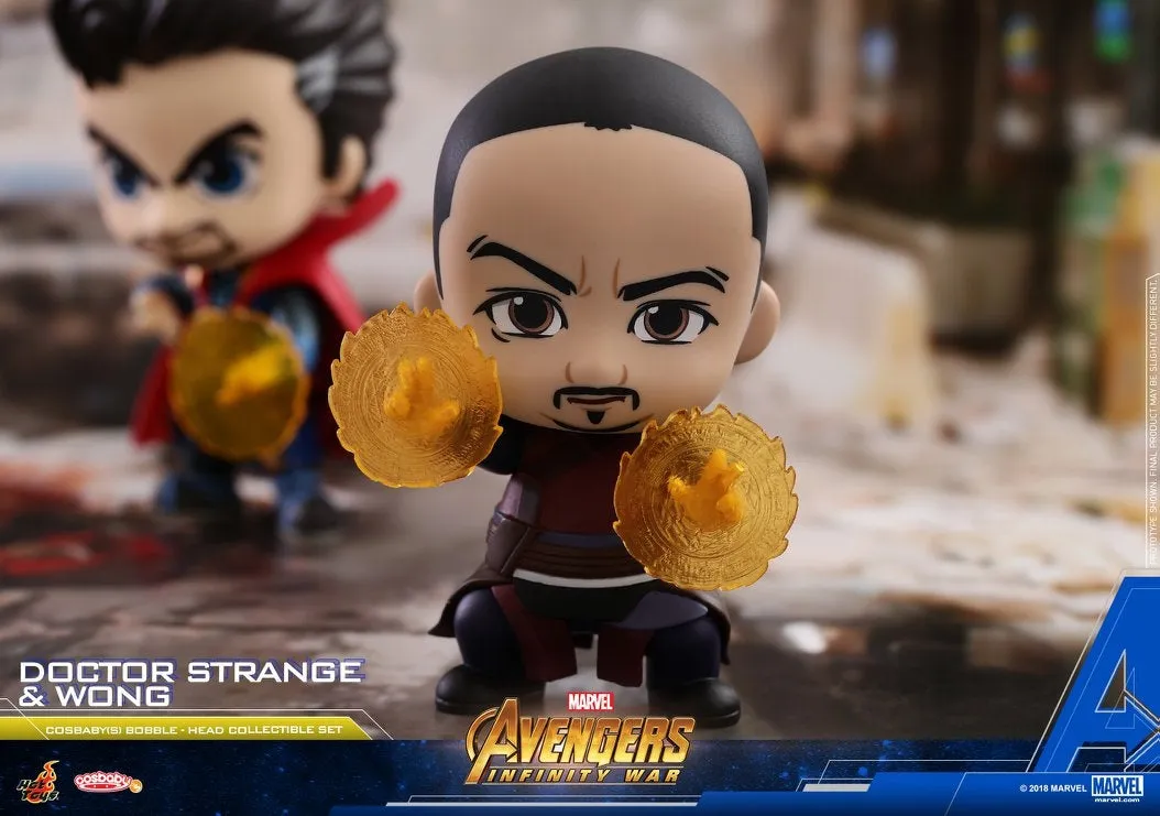 Hot Toys - COSB467 - Avengers: Infinity War - Cosbaby (S) Bobble-Head - Doctor Strange & Wong