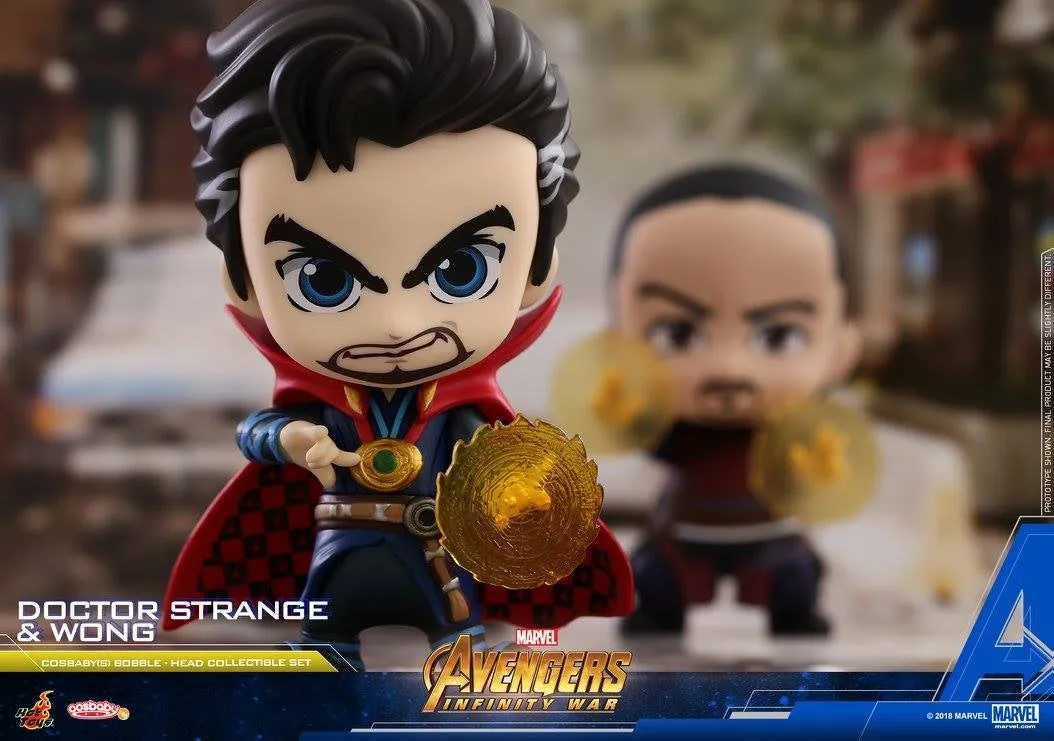 Hot Toys - COSB467 - Avengers: Infinity War - Cosbaby (S) Bobble-Head - Doctor Strange & Wong