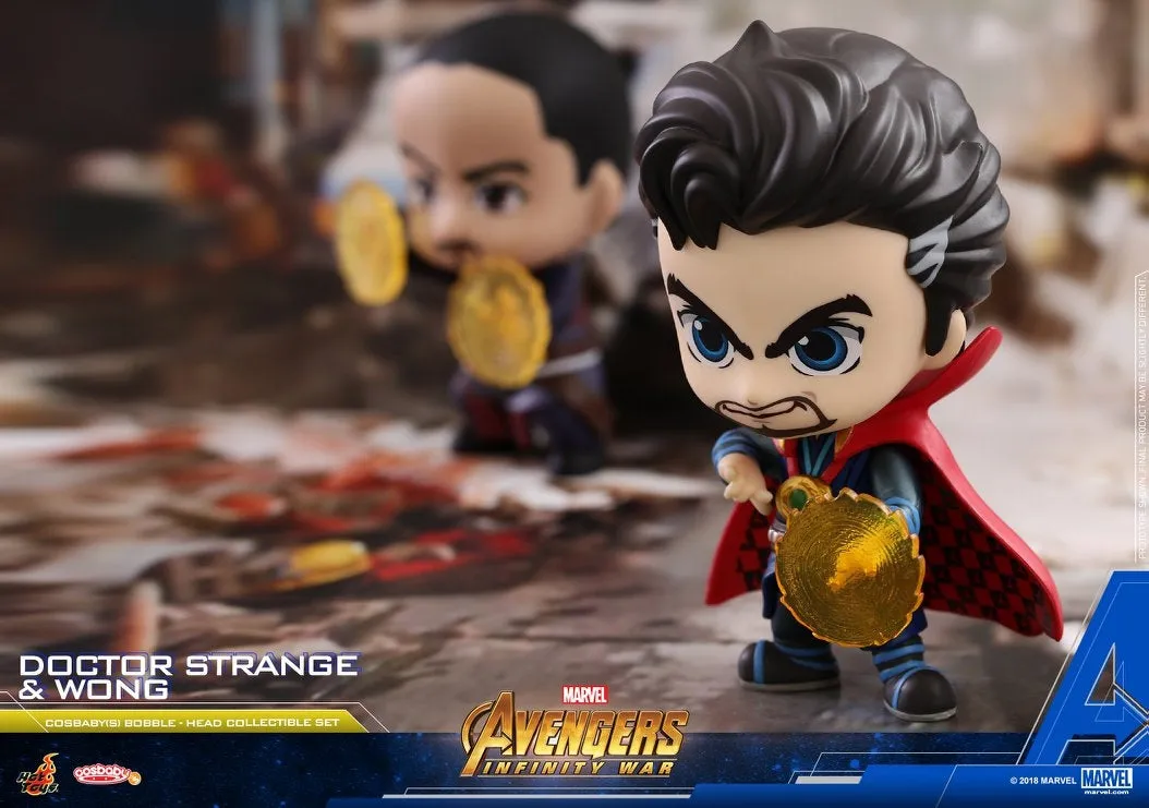 Hot Toys - COSB467 - Avengers: Infinity War - Cosbaby (S) Bobble-Head - Doctor Strange & Wong