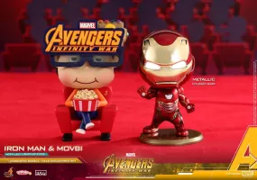 Hot Toys - COSB470 - Avengers: Infinity War - Cosbaby (S) Bobble-Head - Avengers: Infinity War Movbi with Iron Man