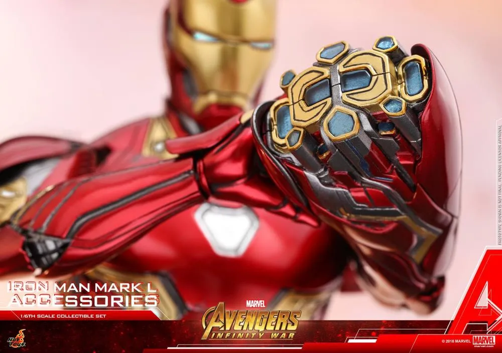 HOT TOYS MARVEL  AVENGERS INFINITY WAR IRON MAN MARK L - MARK 50 ACCESSORIES COLLECTIBLE SET 1/6 - ACS004