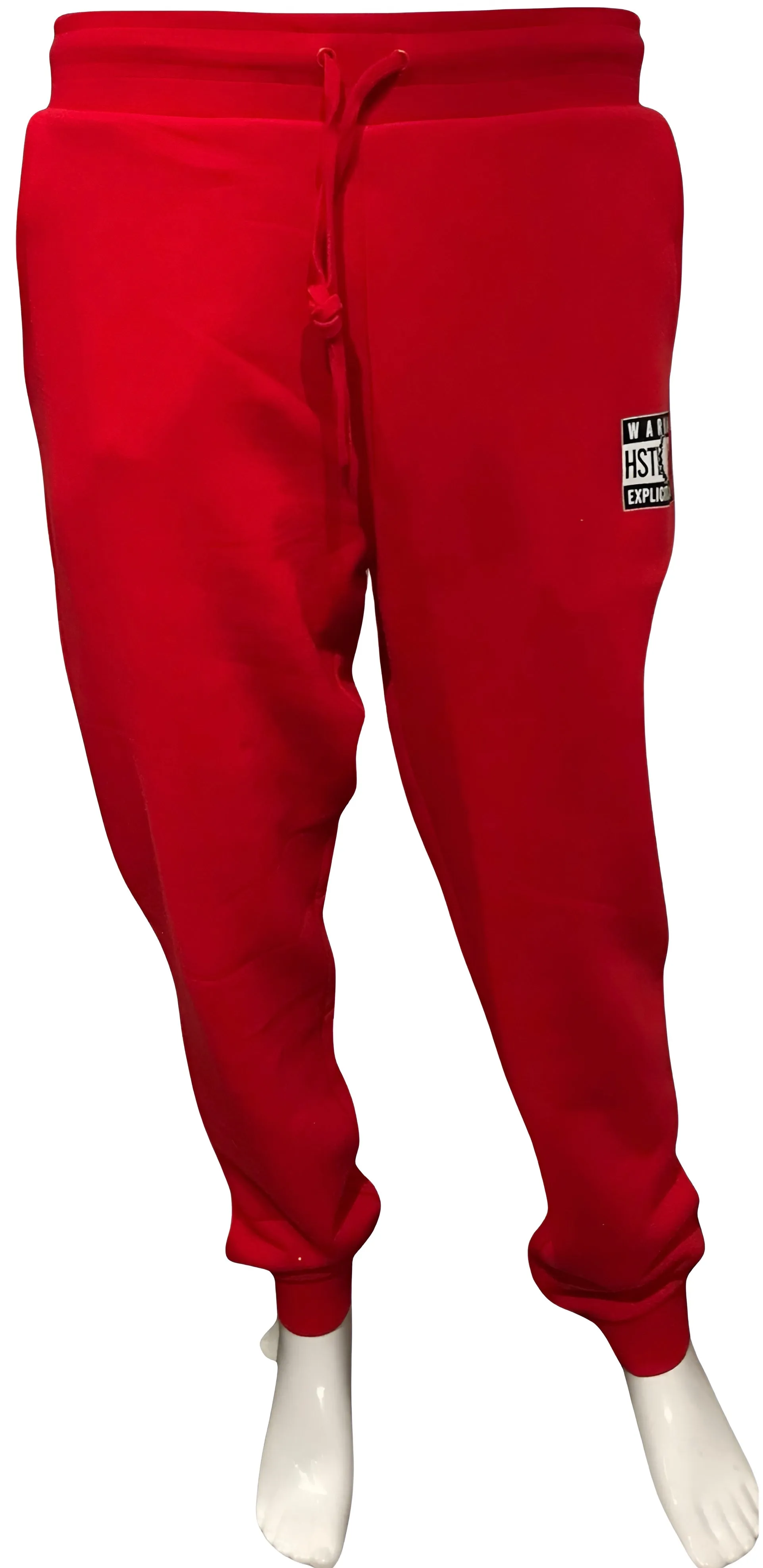 ^HUSTLE GANG^ (RED) ~EXPLICIT CONTENT~ JOGGER SWEATPANTS