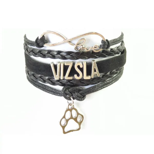 Infinity Love Vizsla Bracelet