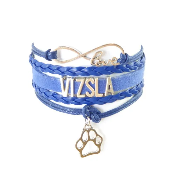 Infinity Love Vizsla Bracelet