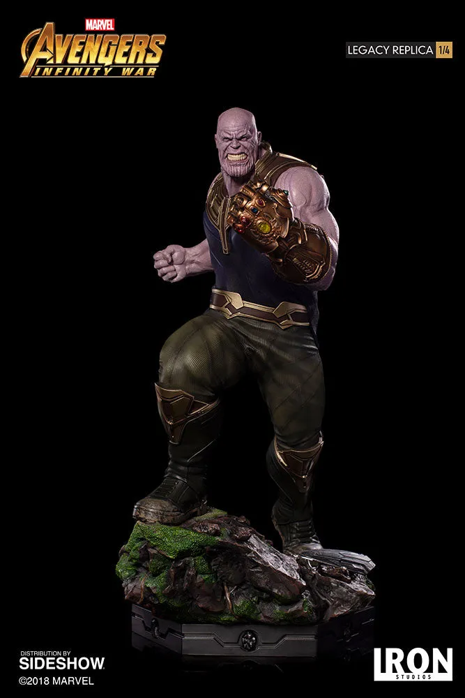 IRON STUDIOS AVENGERS INFINITY WAR THANOS LEGACY REPLICA 1/4 - MARCWR11118-14