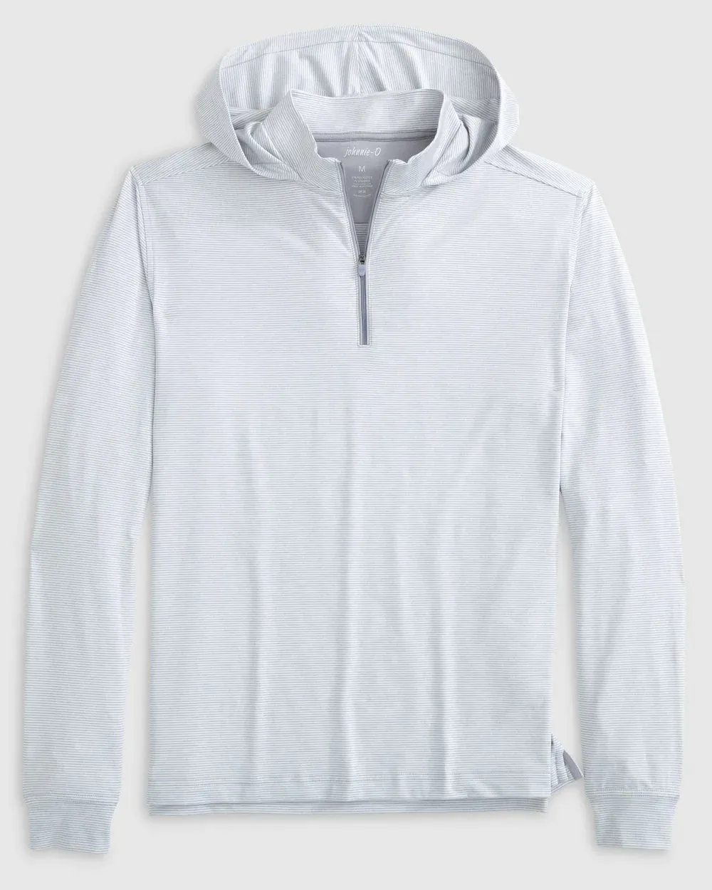 Johnnie-O Hybrid Performance 1/4 Zip Hoodie in seal