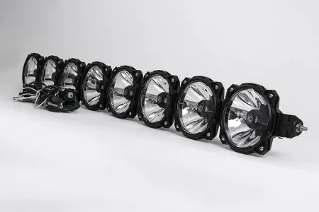 KC Hilites Gravity® Pro6 8-Light 50" LED Light Bar - Jeep JK