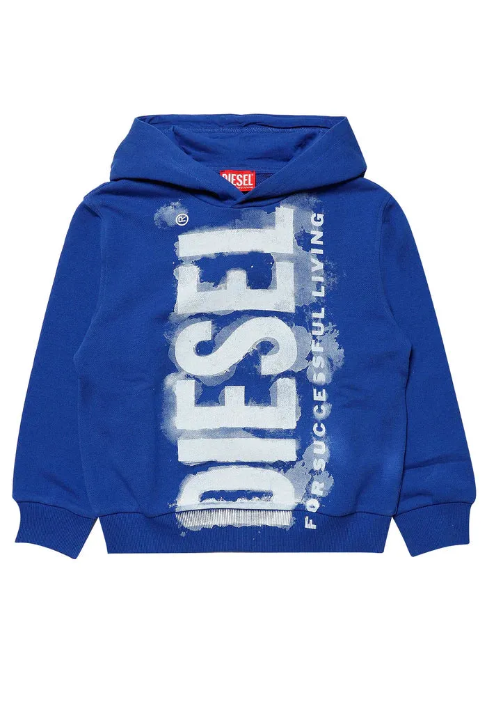 Kids Pullover Hoodie (Blue) - DJ01115KYAU6K89G