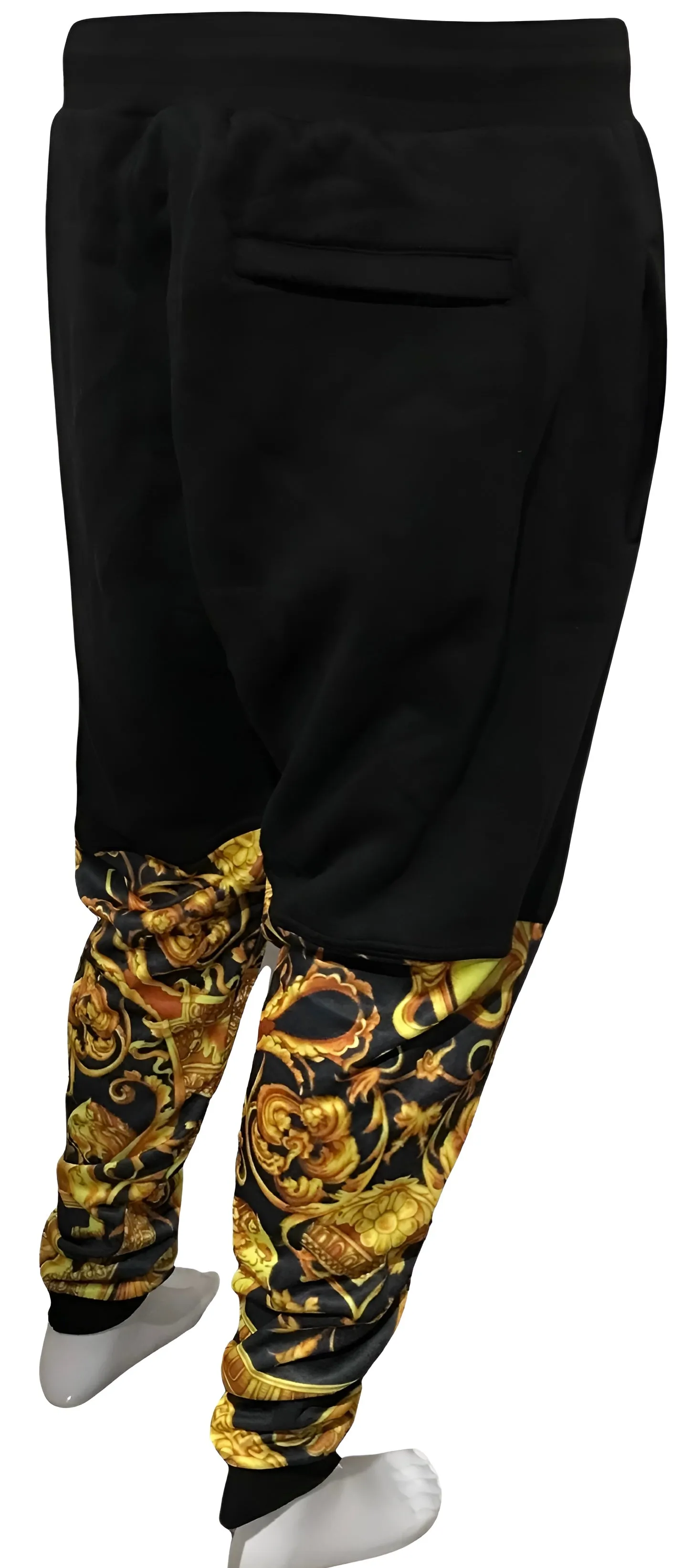 ^KING V3R$@C3^ LUXURY CUT & SEW SWEATPANTS FOR MEN (EMBROIDERED LOGO)