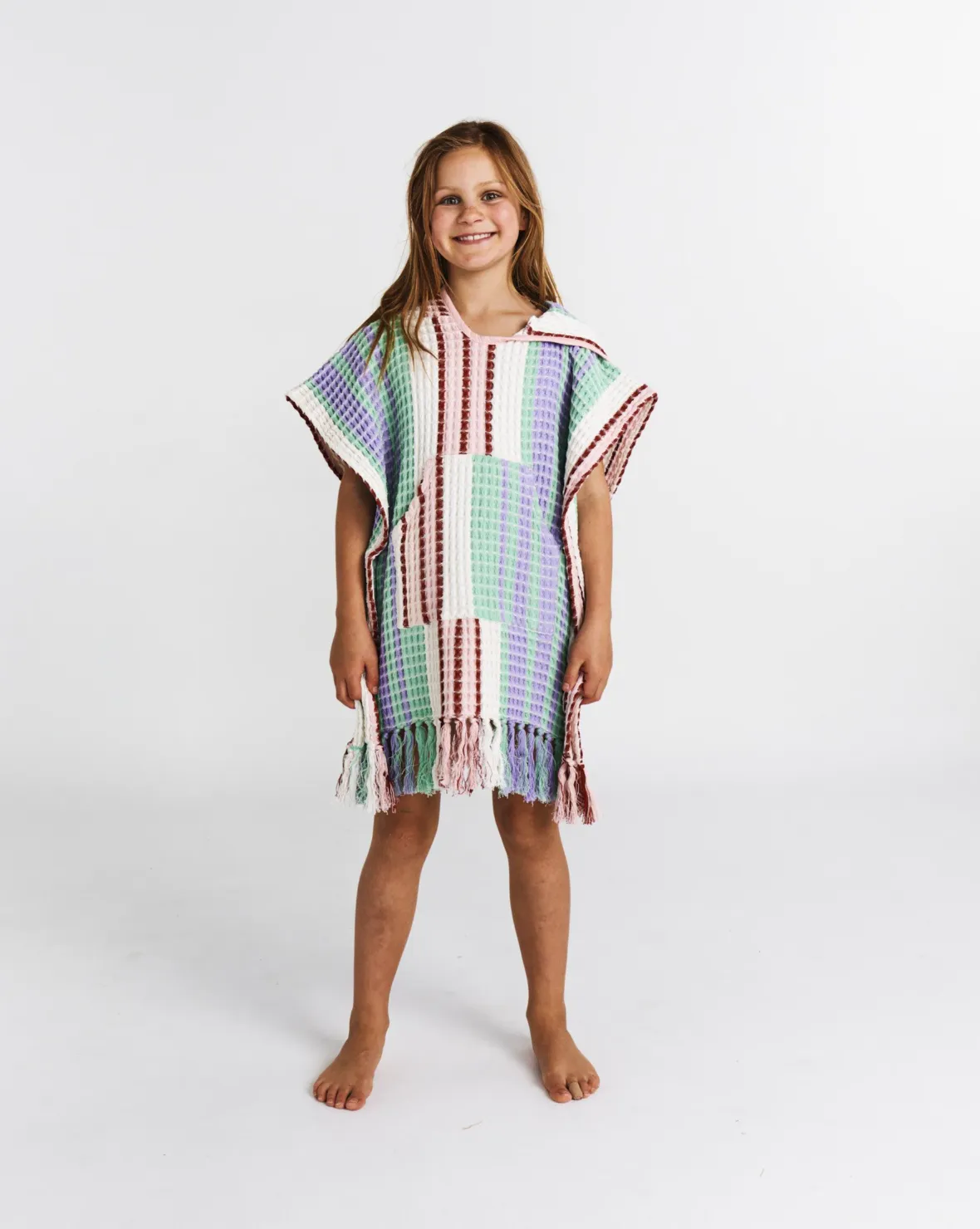 Kip & Co Island Delight Kids Waffle Poncho