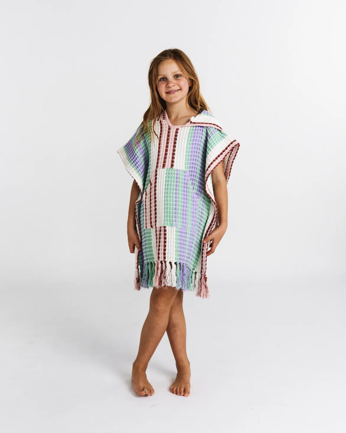 Kip & Co Island Delight Kids Waffle Poncho