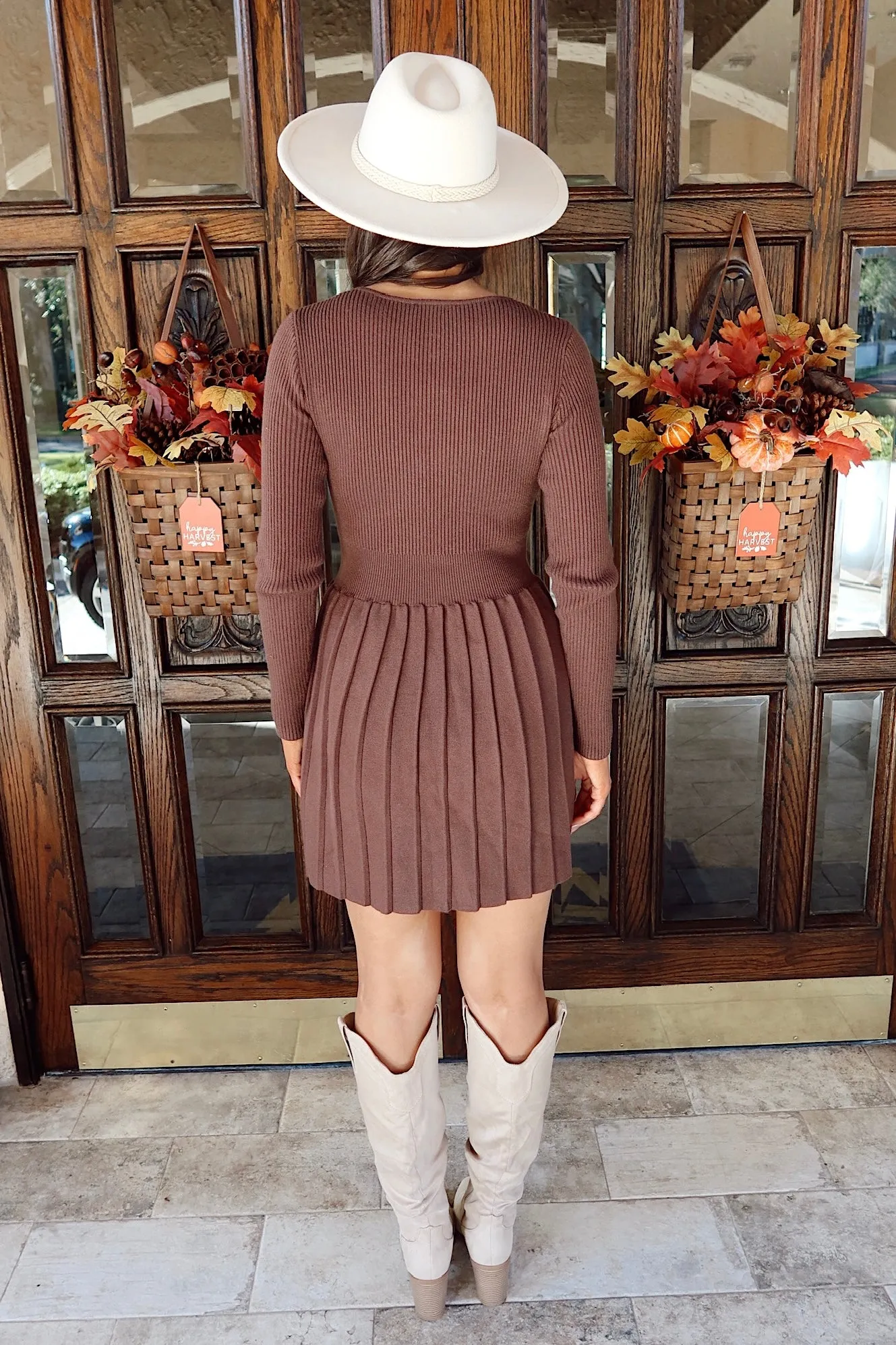 Lattes & Errands Ribbed Dress