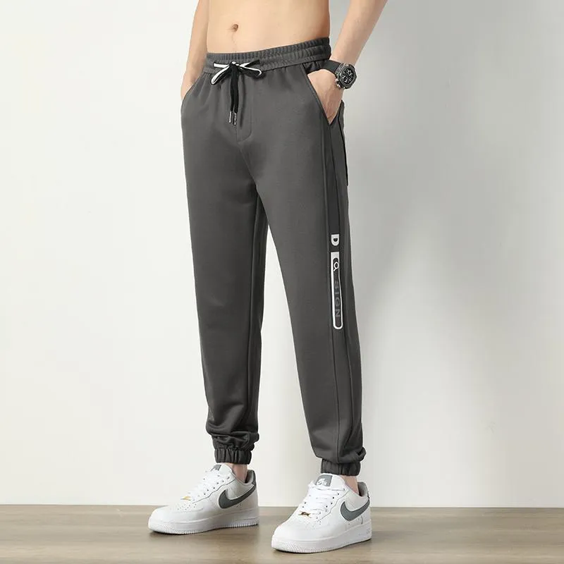 Loose Fit Knitted Casual Pure Cotton Sweatpant