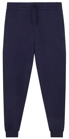 Lyle and Scott Mens Tonal Eagle Skinny Sweatpant Dark Navy