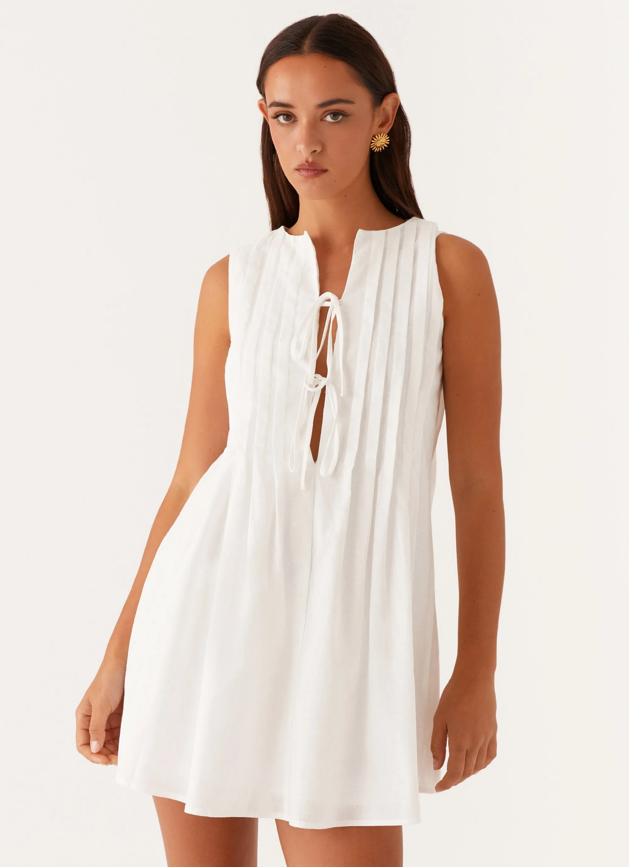 Martina Mini Dress - White