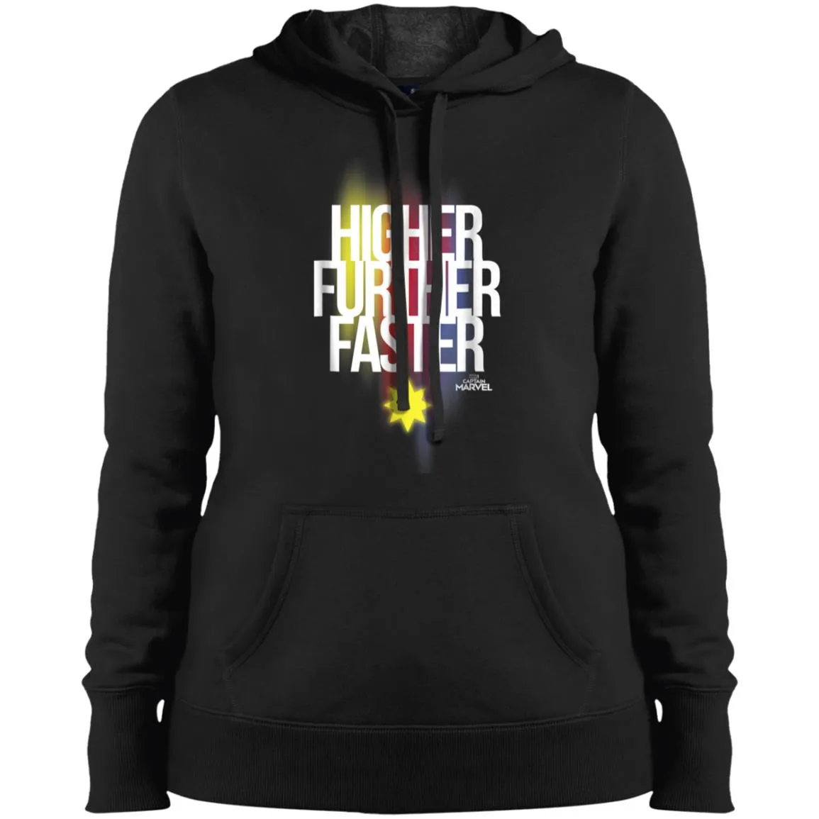 Marvel Captain Marvel Movie Graphic Women Hooded Sweatshirt