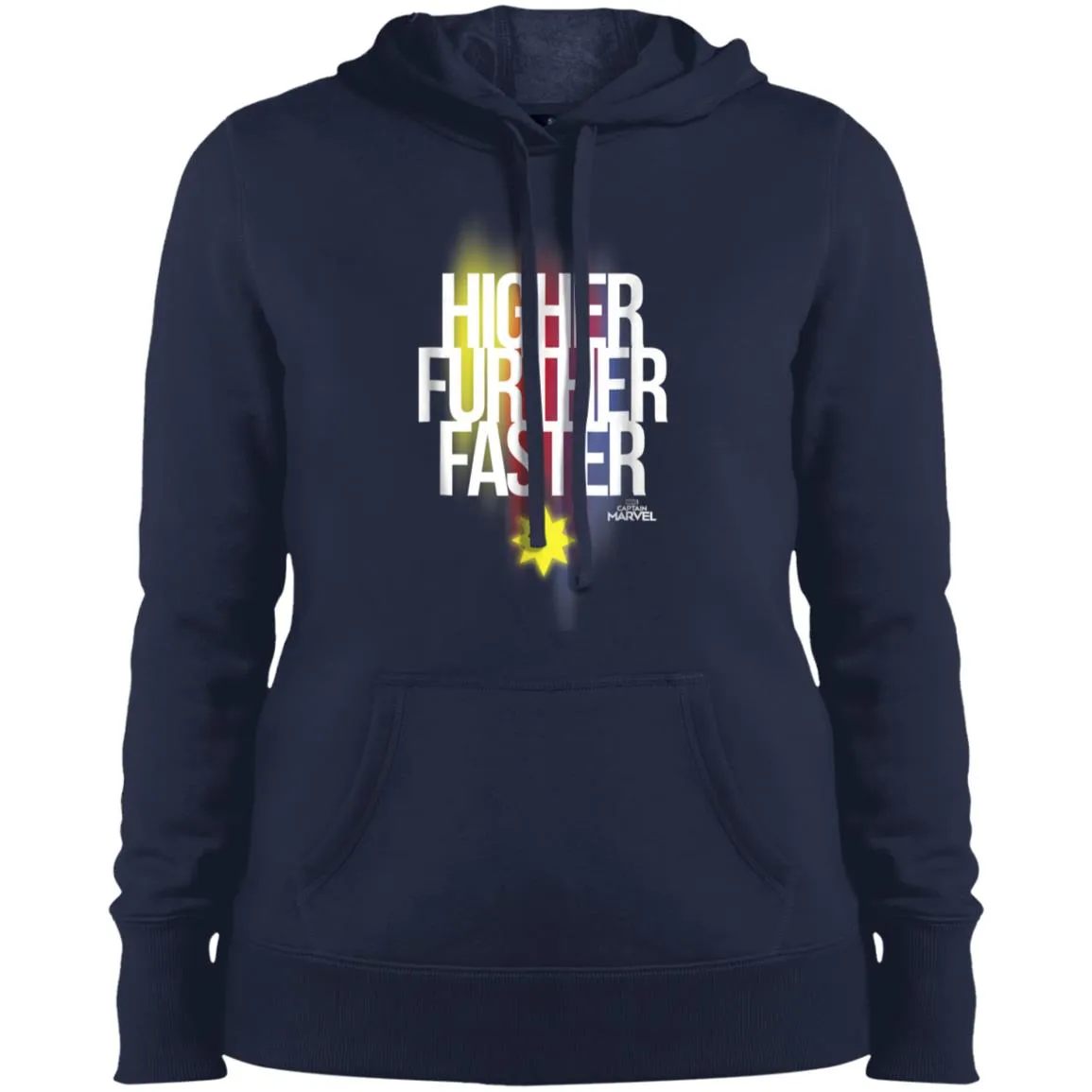 Marvel Captain Marvel Movie Graphic Women Hooded Sweatshirt