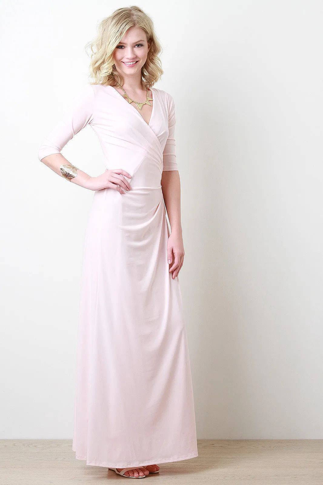 Maxi Wrap Dress