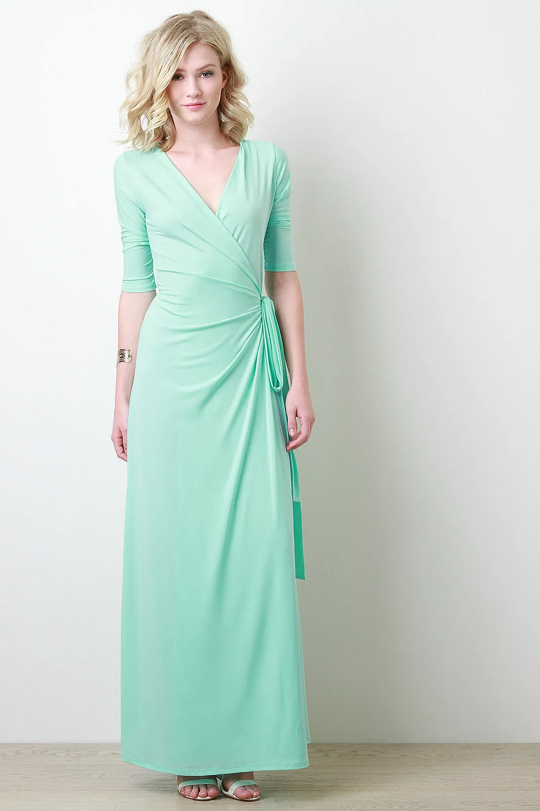 Maxi Wrap Dress