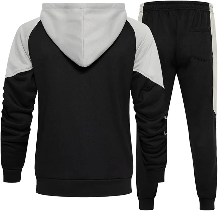 Men'S Hooded Athletic Tracksuit