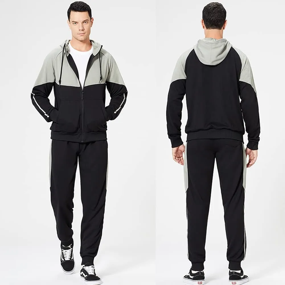 Men'S Hooded Athletic Tracksuit