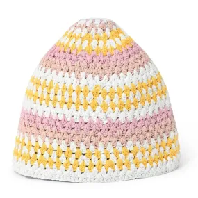 Mermazing Knitted Peach Bucket Hat