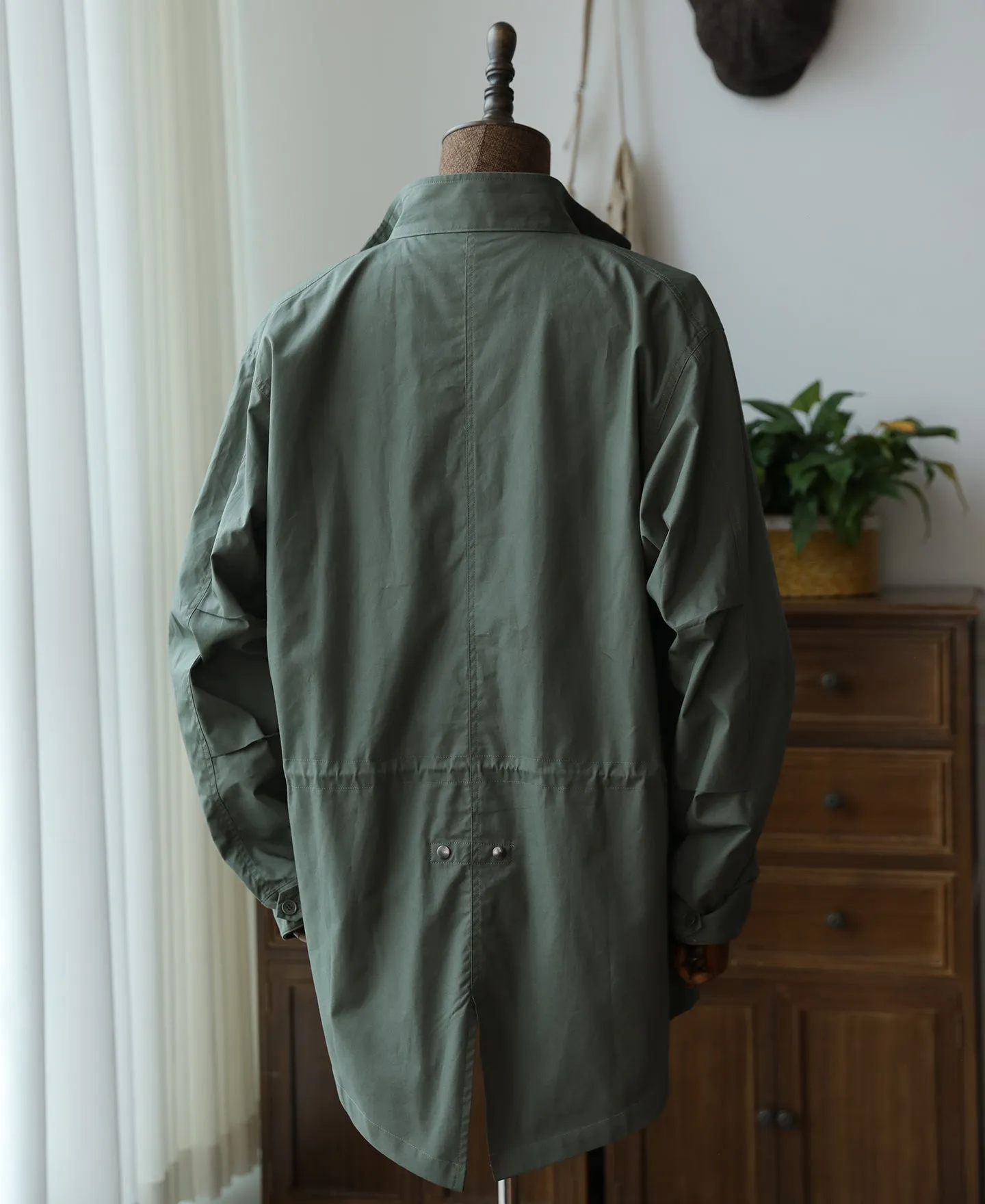 Modified M-65 Water Repellent Cotton Poplin Parka