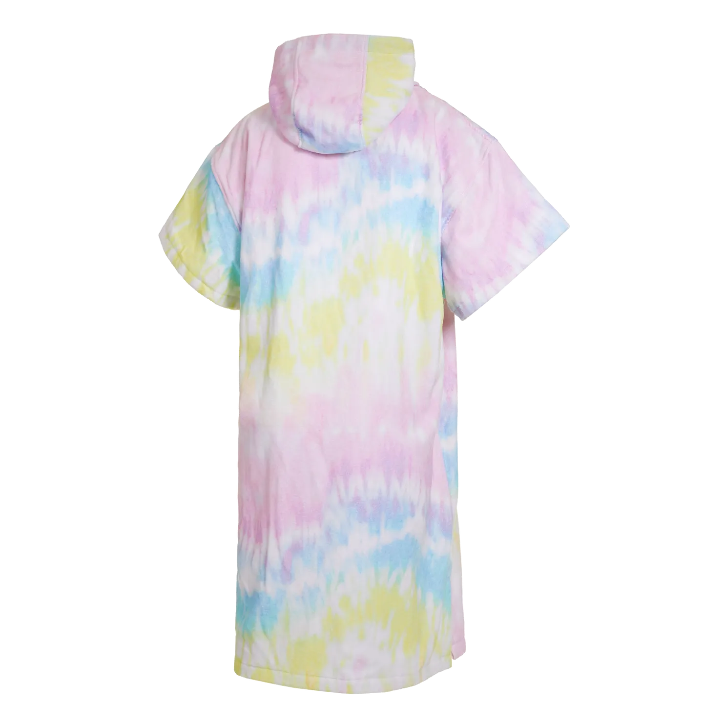 Mystic Velours AOP Poncho-Rainbow