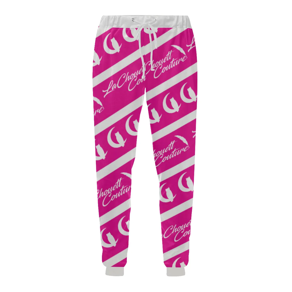 NICE ONE PINKISH Men's All Over Print Sweatpants