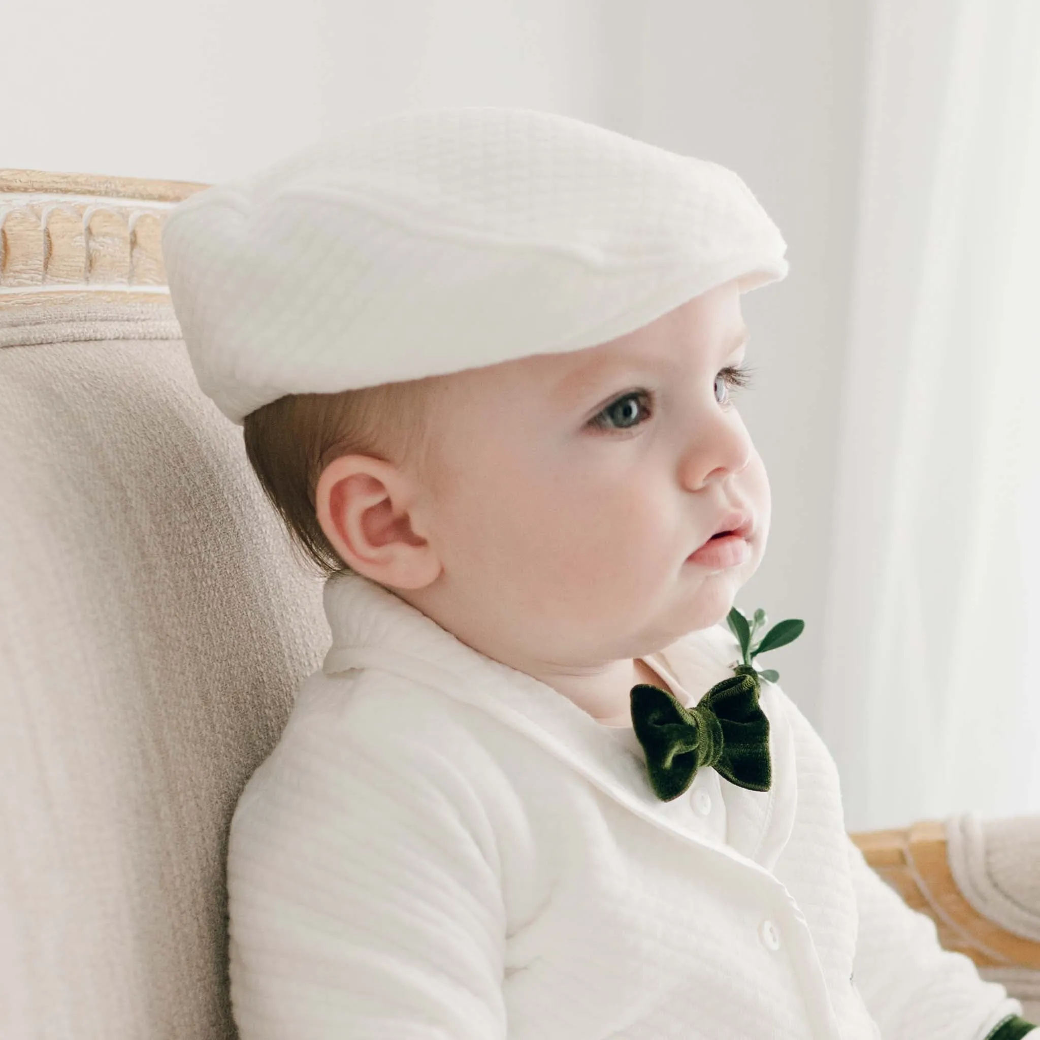 Noah Ivory Newsboy Cap