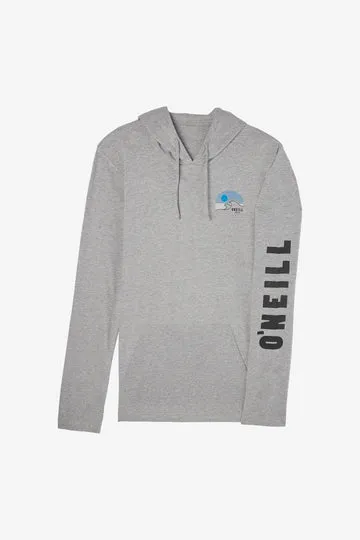 O'Neill Trvlr Holm L/S Tee-Heather Grey