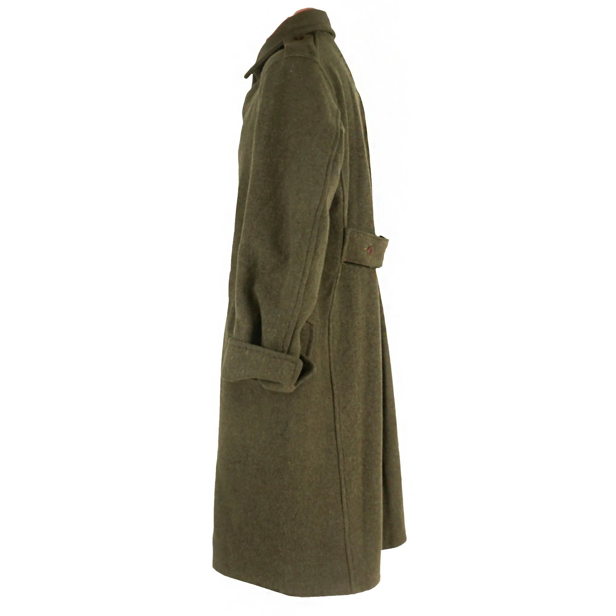 Original WWI Australian Imperial Force P-1917 Tunic with Wool Greatcoat, Overseas “Flat Cap” and Leg Gaiters