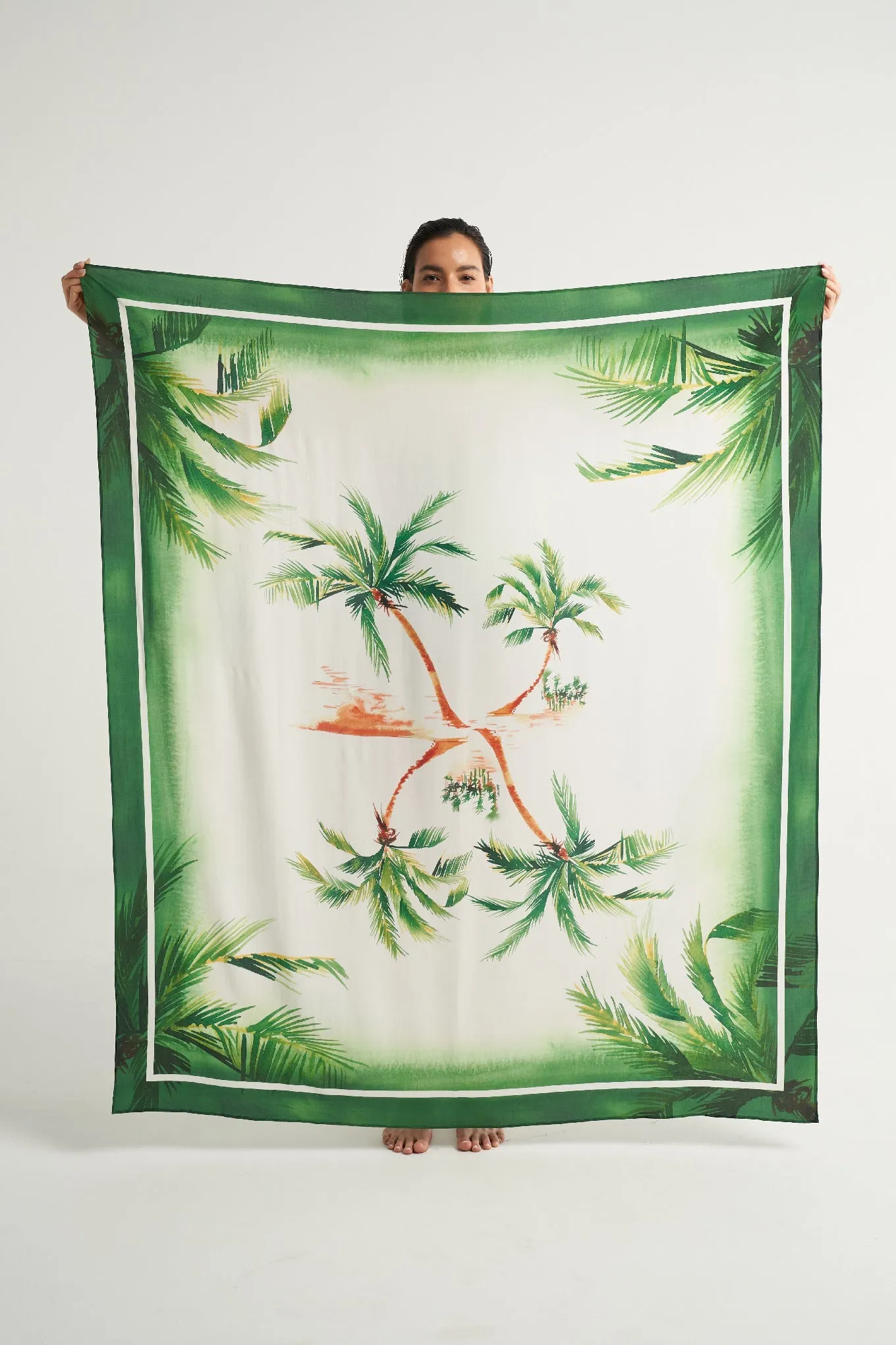 Oversized Sarong Palms