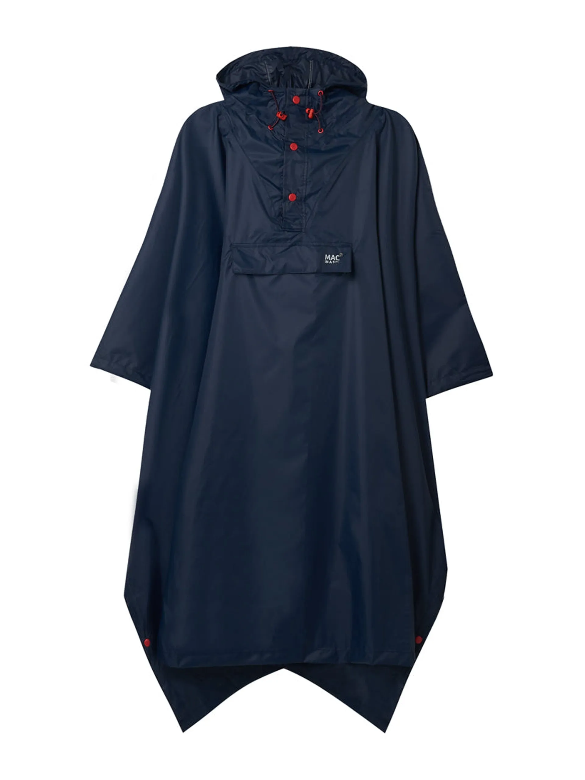 Packable waterproof cape