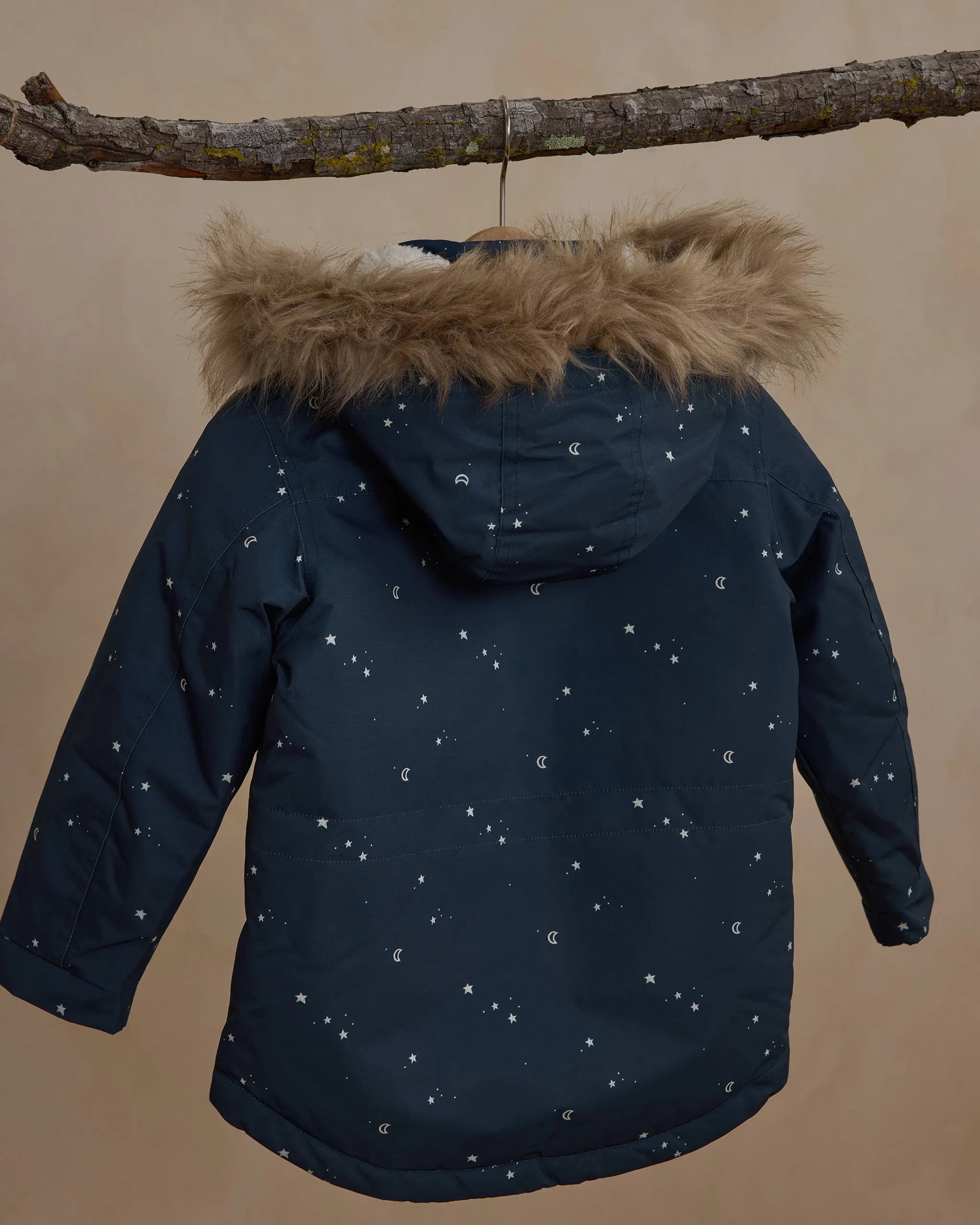 Parka Ski Jacket || Indigo Stars