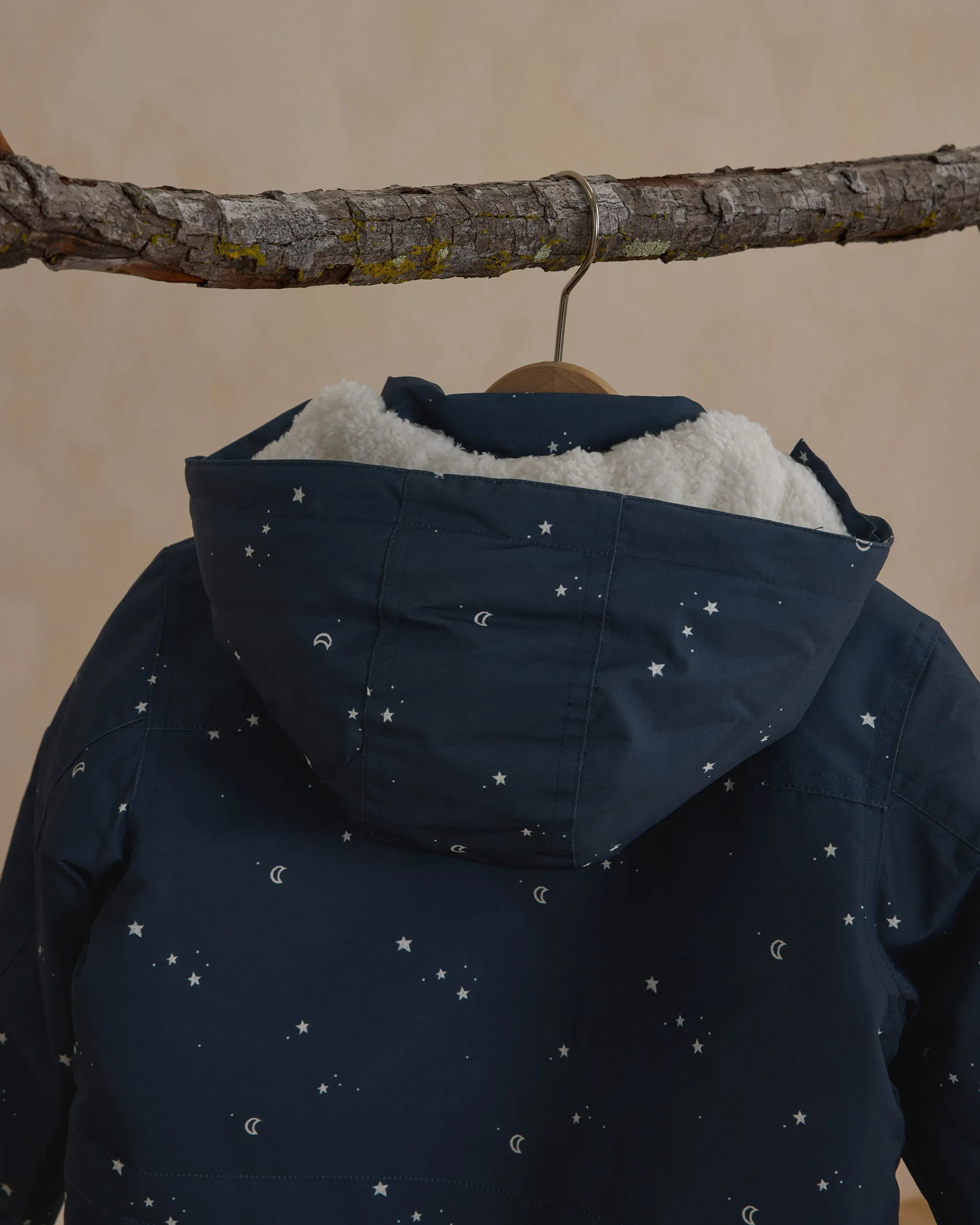 Parka Ski Jacket || Indigo Stars