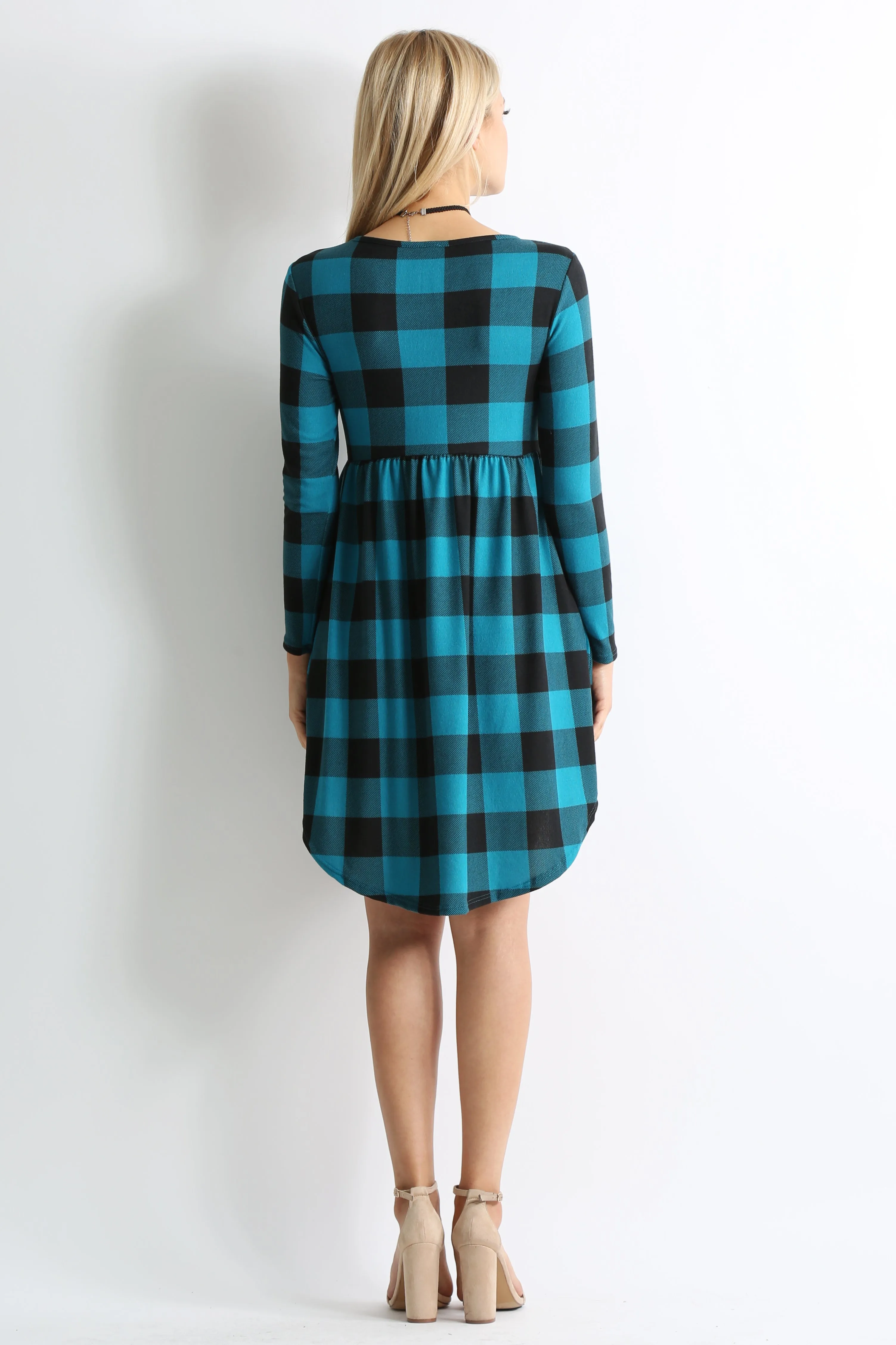 Party with Plaids Boho Dress