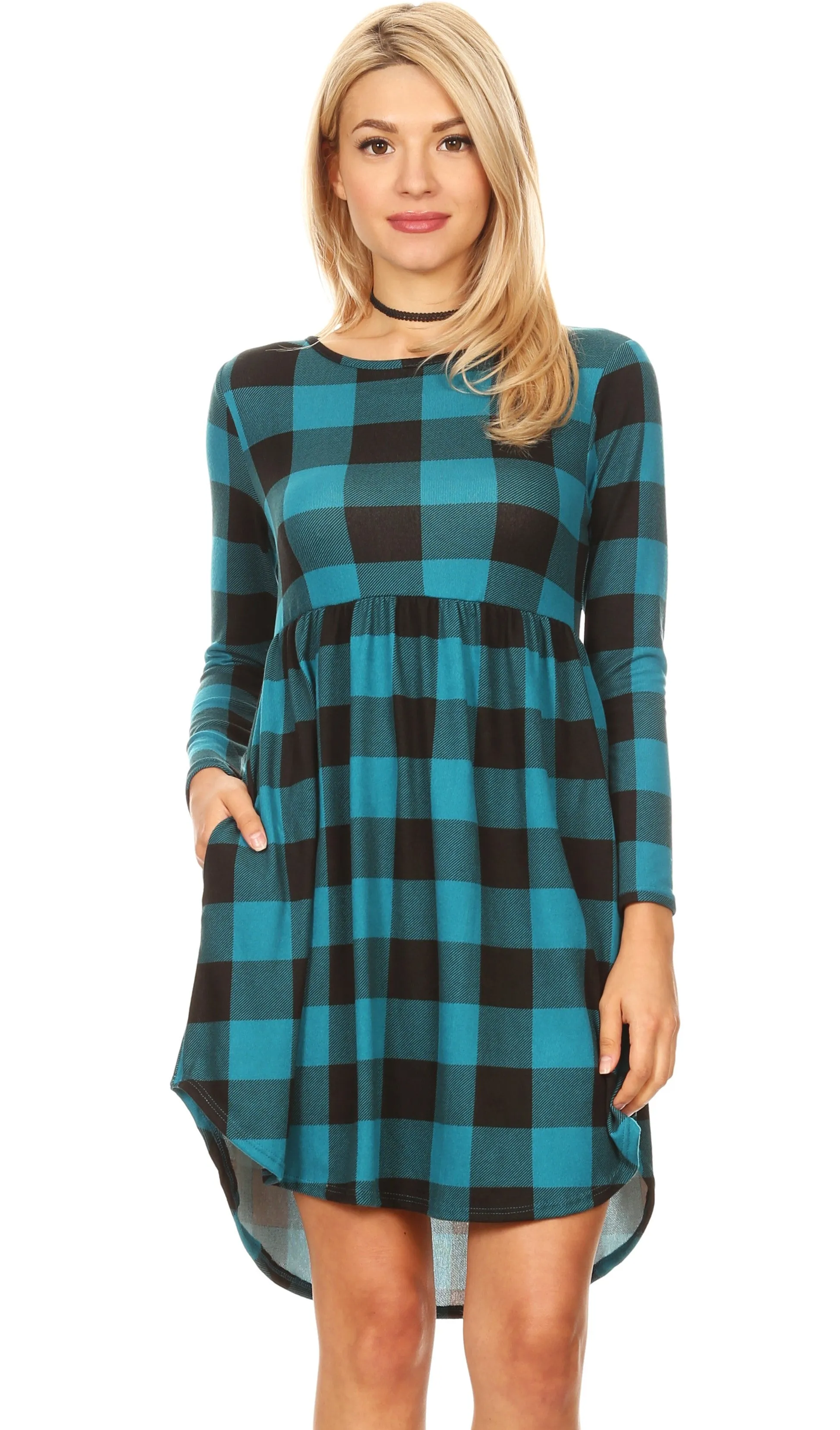 Party with Plaids Boho Dress