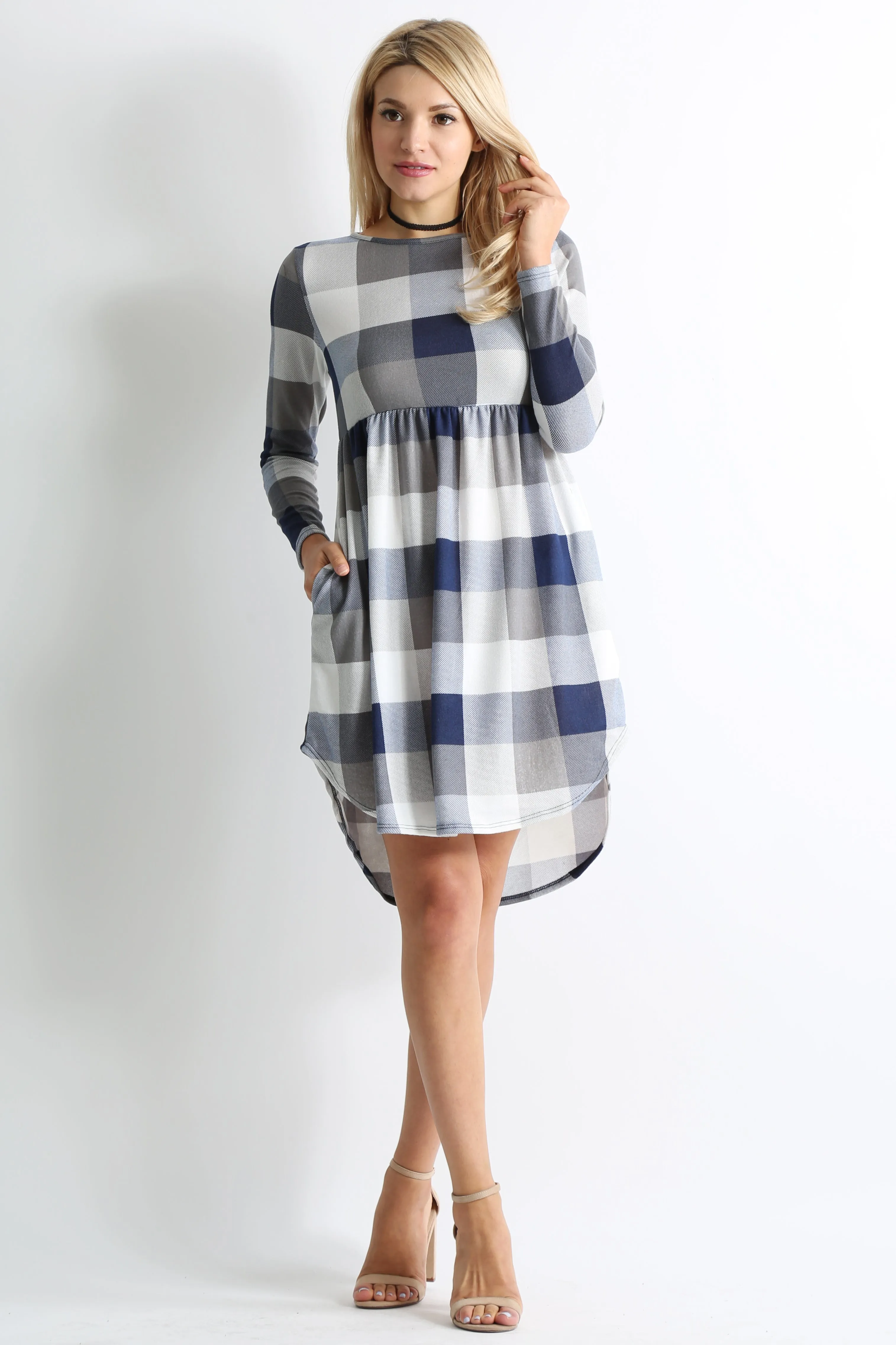 Party with Plaids Boho Dress