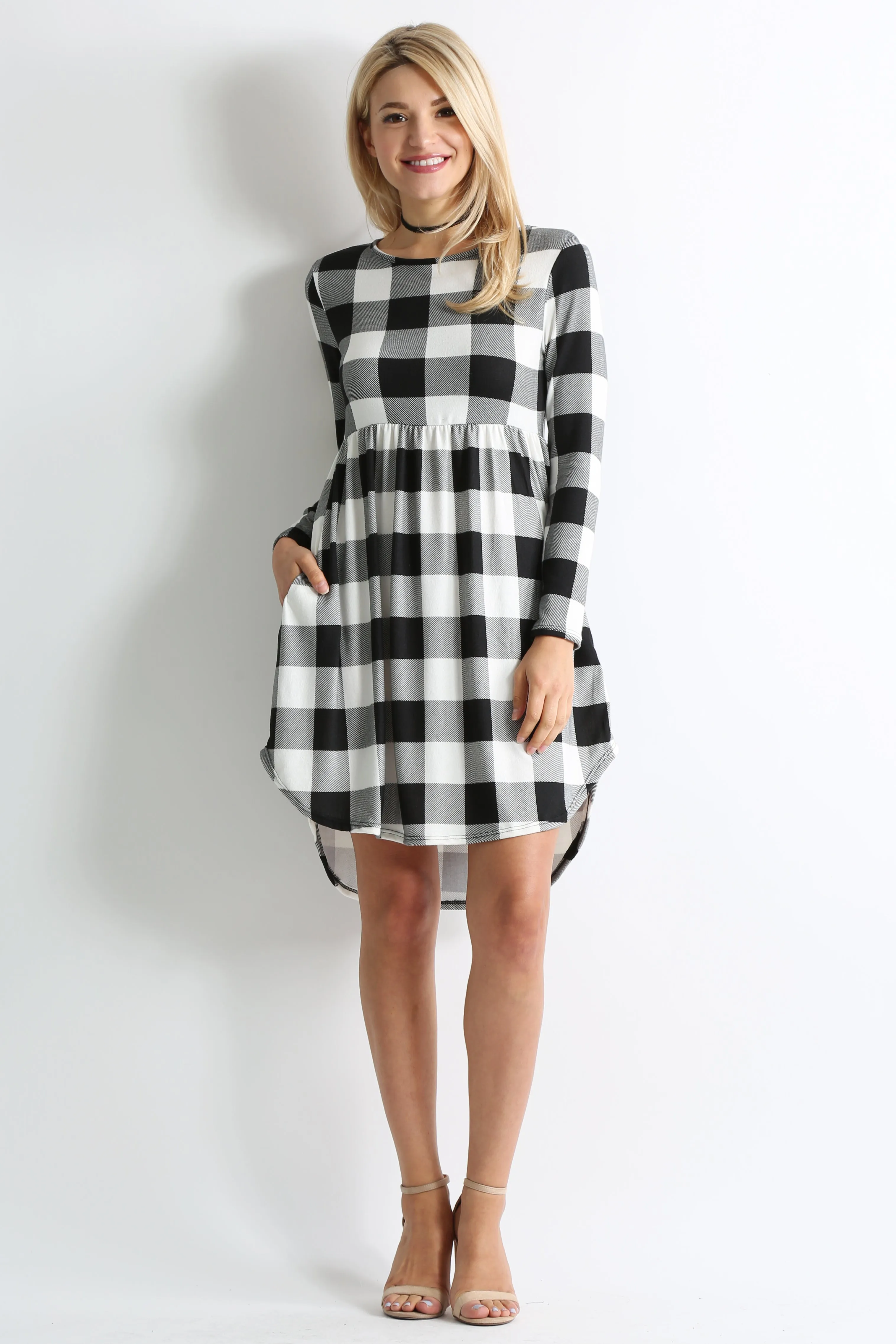 Party with Plaids Boho Dress