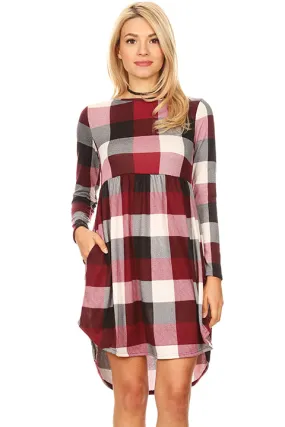 Party with Plaids Boho Dress