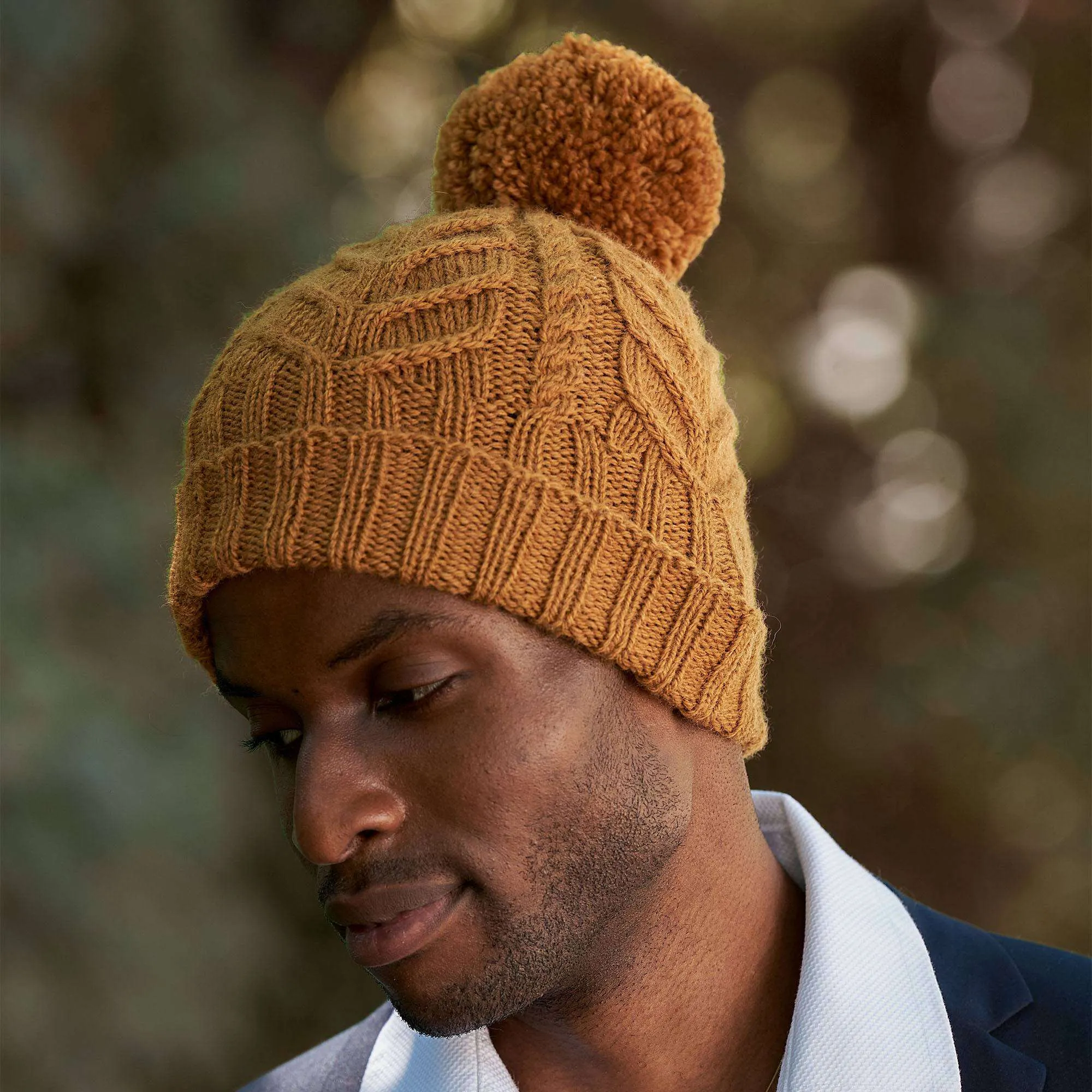 Patons Glendon Cable Knit Hat